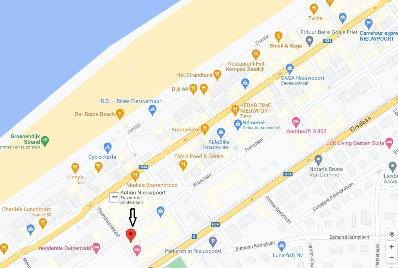 Groot Terras I Luxe Verblijf I Tot 4 Personen I 50M Van De Dijk I Nieuwpoort-Bad Exterior foto
